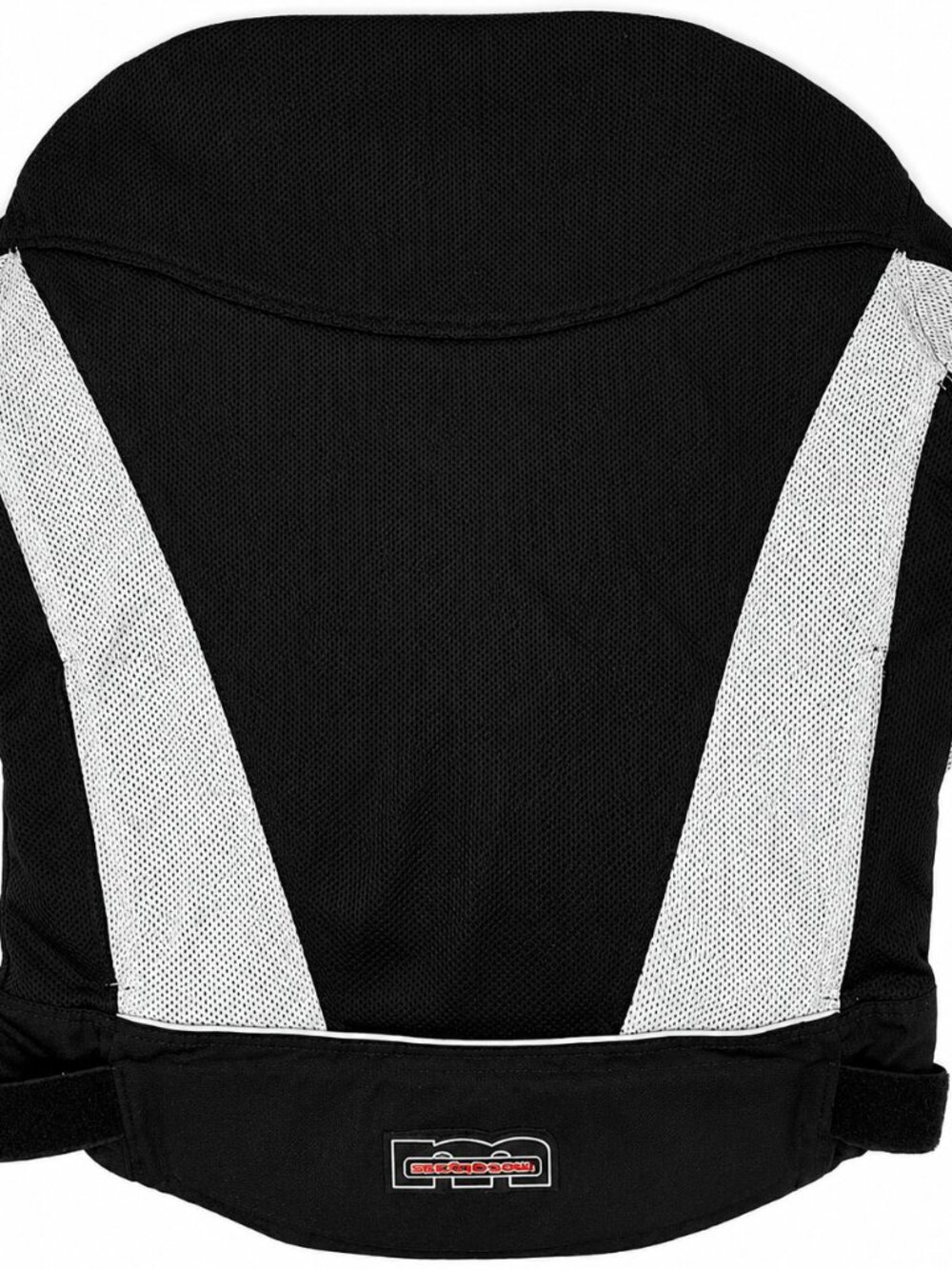MotoBoss Mesh Armored Motorcycle Jacket Men's Tall Large Black White Riding - Picture 4 of 14